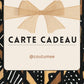 Carte-cadeau exclusive Coutumee